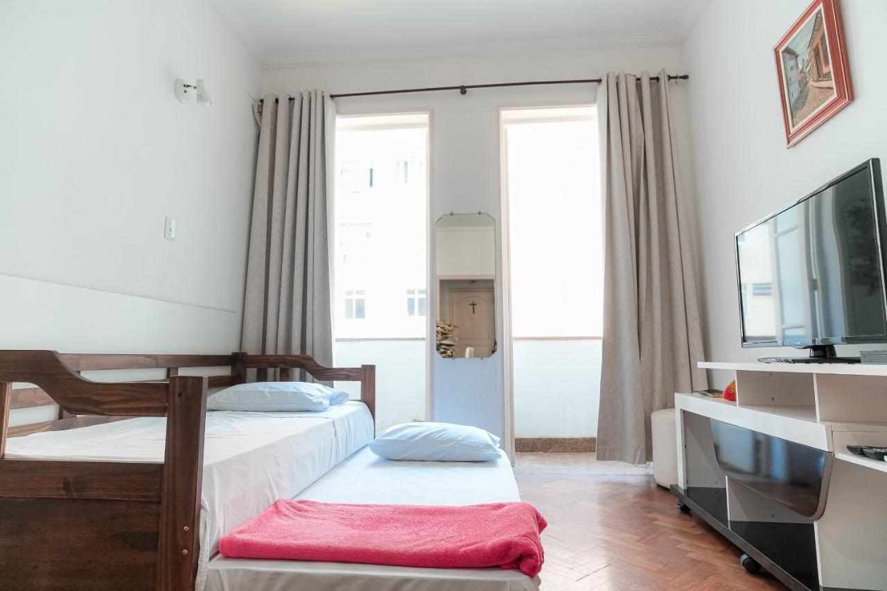 Apartamento Na Melhor Localizacao De Copacabana Рио-де-Жанейро Экстерьер фото