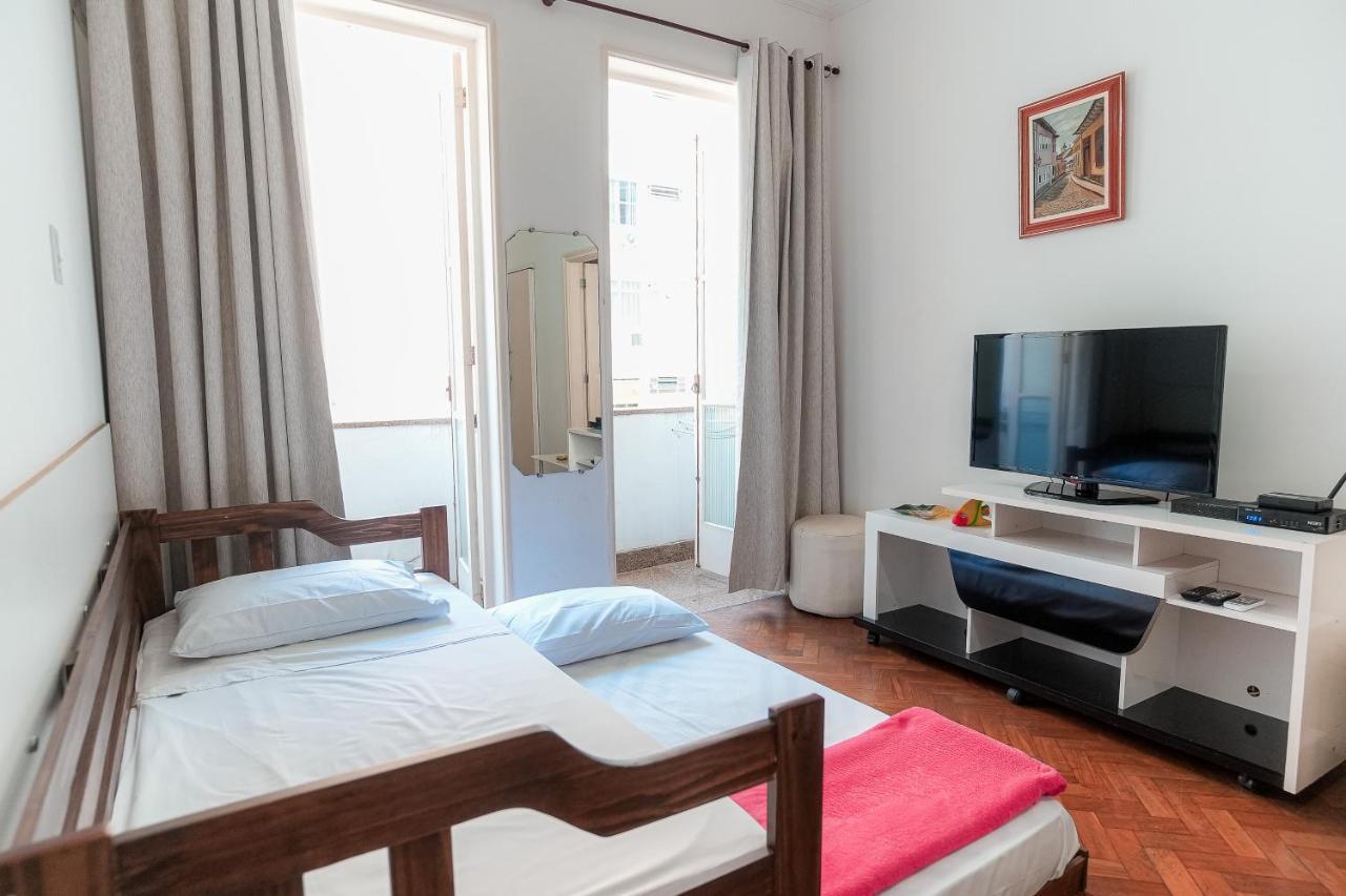 Apartamento Na Melhor Localizacao De Copacabana Рио-де-Жанейро Экстерьер фото
